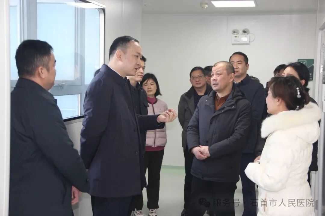 湖北省卫健委副主任魏伟调研石首市医共体总院资源共享中心建设 湖北省卫健委副主任魏伟调研石首市医共体总院资源共享中心建设